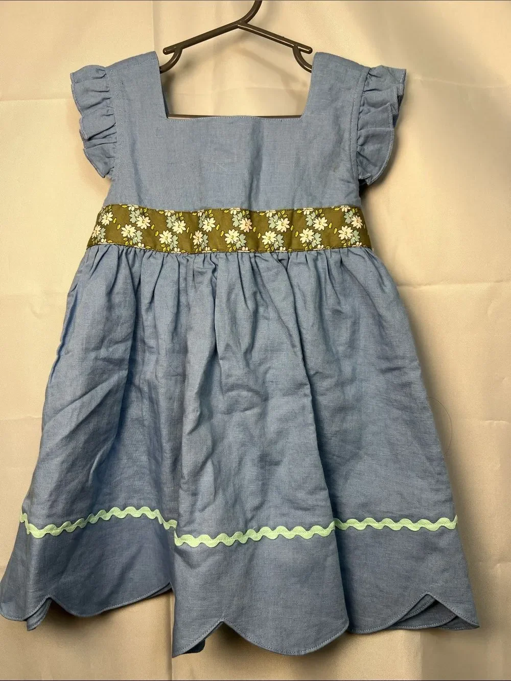 Matilda Jane  vault Friends Forever Neve Love Me Blue Dress Size 2 NWOT